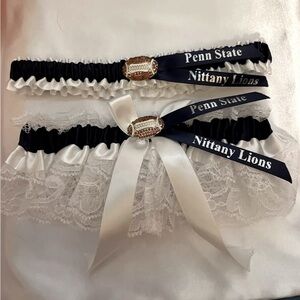 New Penn State Garter Belt Set